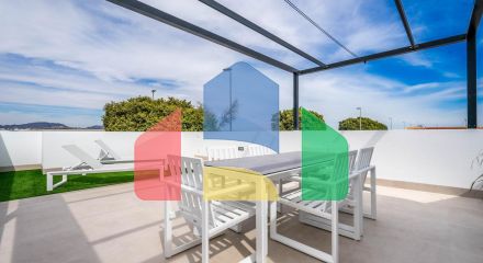 New Build Independent Villas with Private Pool and Solarium in Roldán, Torre-Pacheco