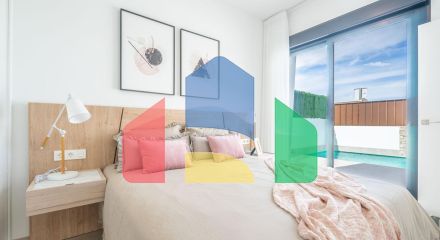 Новые независимые виллы с частным бассейном и солярием в Рольдане, Торре-Пачеко