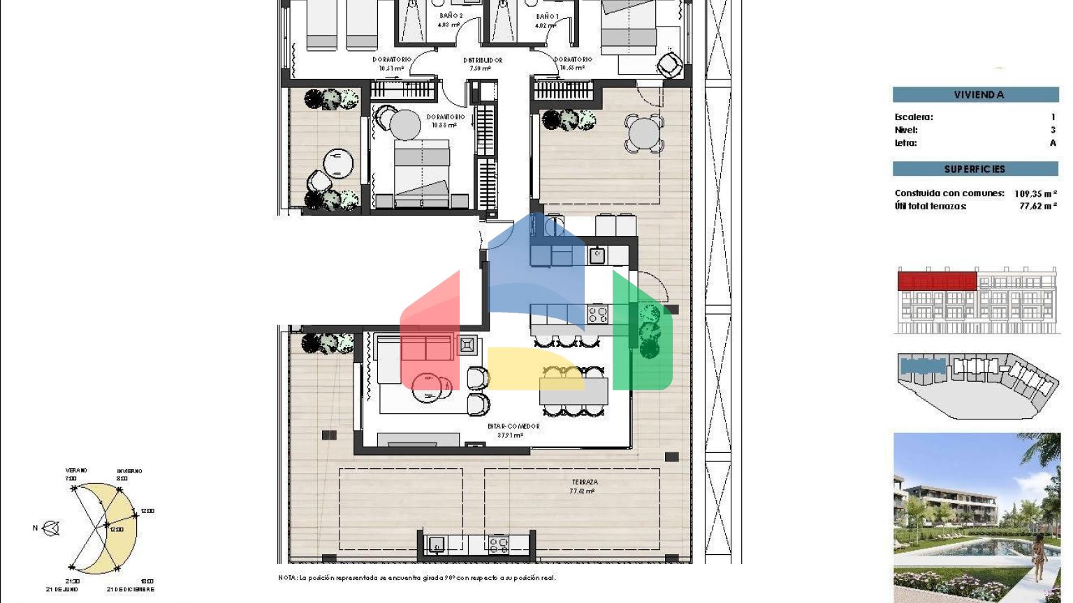 НОВЫЙ ЖИЛОЙ КОМПЛЕКС В ЧАСТНОМ ЗАКРЫТОМ КУРОРТЕ В ПРОВИНЦИИ МУРСИЯ
