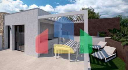 НОВЫЕ ВИЛЛЫ В ЧАСТНОМ ЗАКРЫТОМ КУРОРТЕ В ПРОВИНЦИИ МУРСИЯ