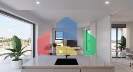 НОВЫЙ ЖИЛОЙ КОМПЛЕКС В ЧАСТНОМ ЗАКРЫТОМ КУРОРТЕ В ПРОВИНЦИИ МУРСИЯ