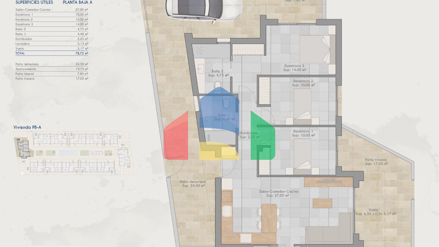 Новые дома в Торре-Пачеко, Коста-Калида