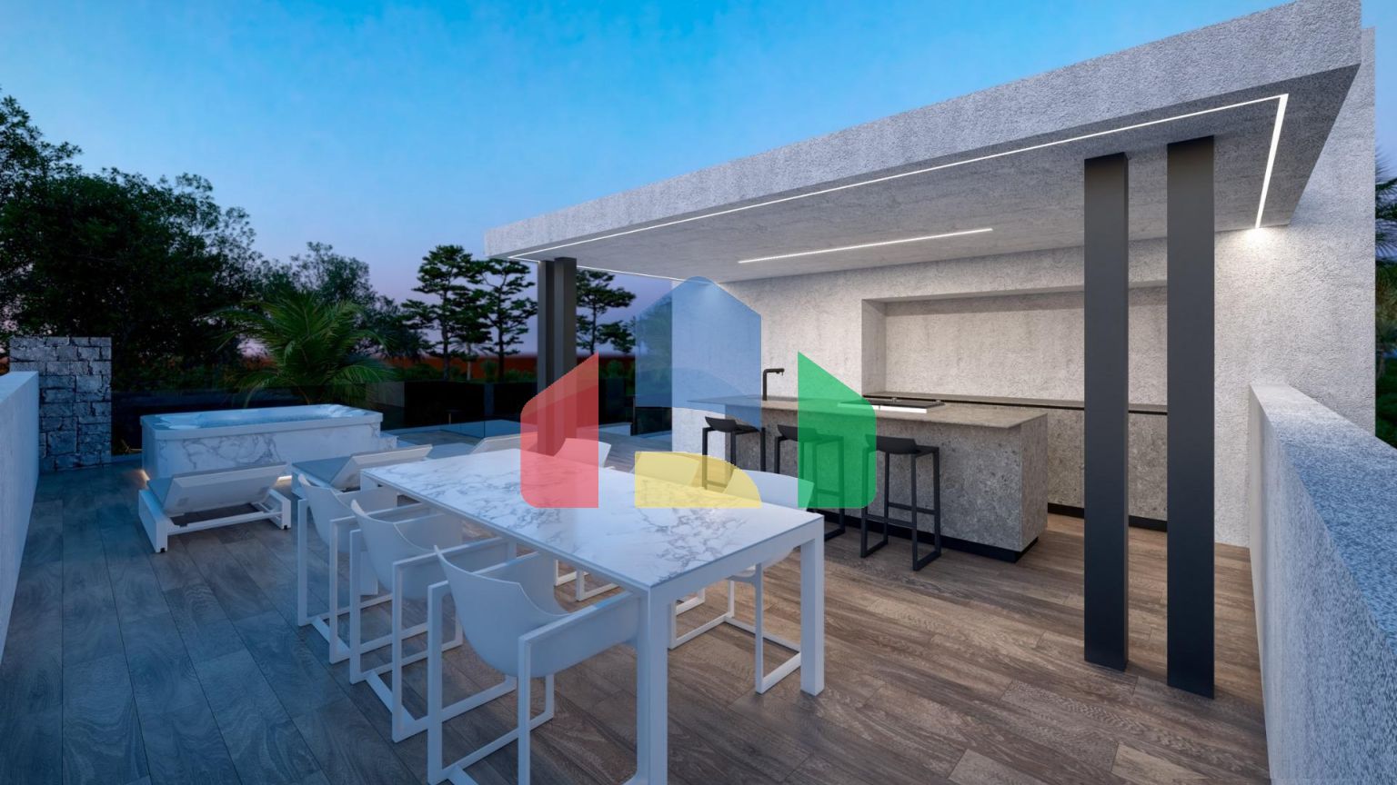 НОВЫЕ ВИЛЛЫ В ЧАСТНОМ ЗАКРЫТОМ КУРОРТЕ В ПРОВИНЦИИ МУРСИЯ