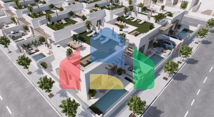 NEW BUILD SEMI-DETACHED VILLAS IN ROLDAN