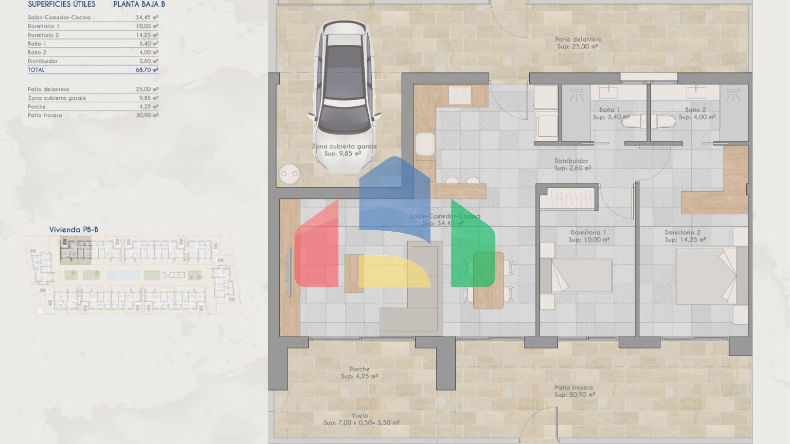 Новые дома в Торре-Пачеко, Коста-Калида