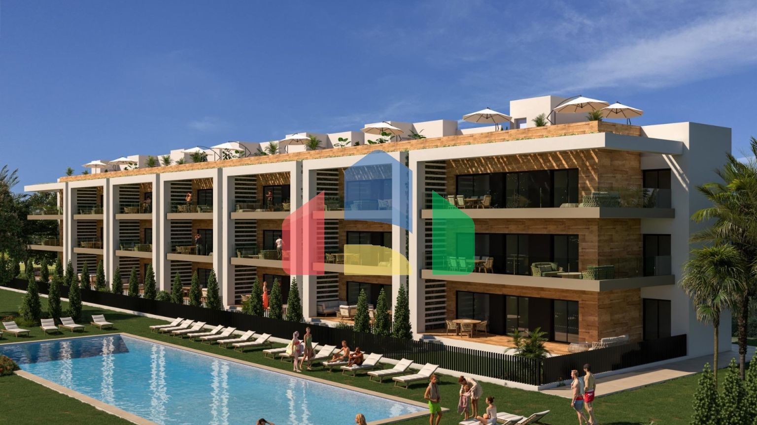 НОВЫЙ ЖИЛОЙ КОМПЛЕКС РЯДОМ С ЛА СЕРЕНА ГОЛЬФ, ЛОС АЛЬКАСАРЕС