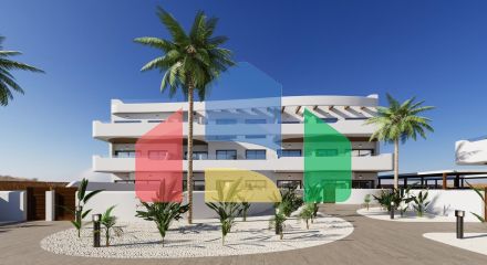 Новый жилой комплекс в Лос-Алькасаресе рядом с гольф-клубом Serena Golf и пляжем Мар Менор