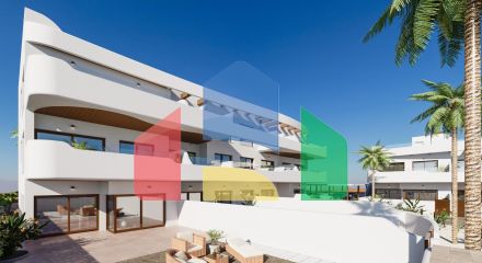 Новый жилой комплекс в Лос-Алькасаресе рядом с гольф-клубом Serena Golf и пляжем Мар Менор