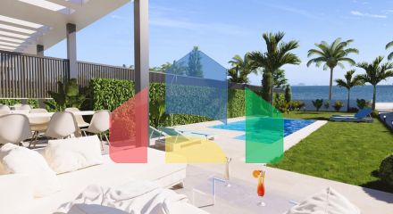 Роскошные новые виллы на набережной в Лос-Алькасаресе Роскошные новые виллы на набережной в Лос-Алькасаресе