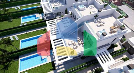 Роскошные новые виллы на набережной в Лос-Алькасаресе Роскошные новые виллы на набережной в Лос-Алькасаресе