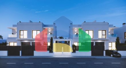 Роскошные новые виллы на набережной в Лос-Алькасаресе Роскошные новые виллы на набережной в Лос-Алькасаресе