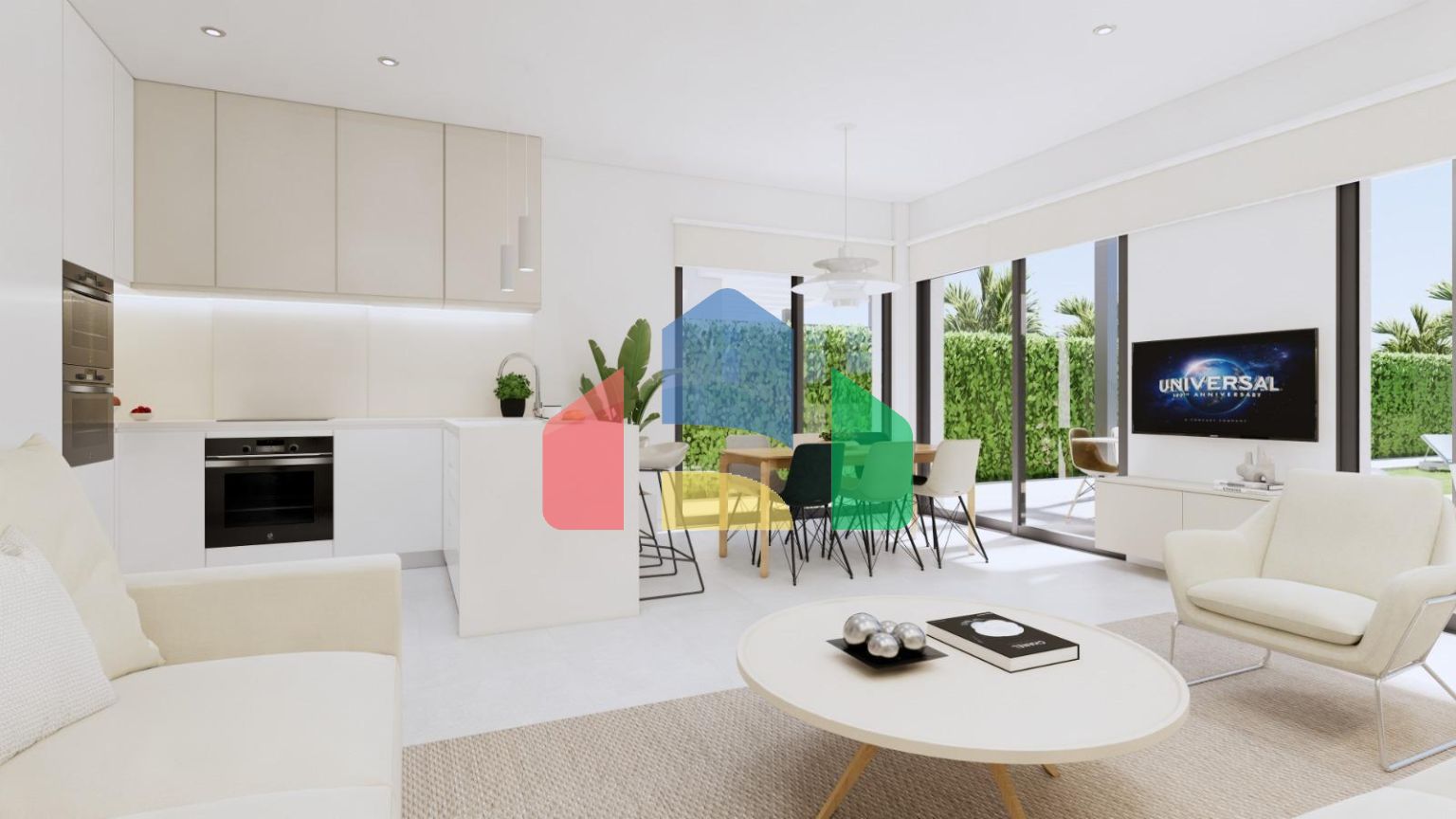 Роскошные новые виллы на набережной в Лос-Алькасаресе