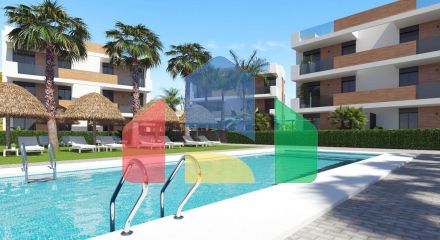 Modern apartments in Los Alcazares on the Costa Calida