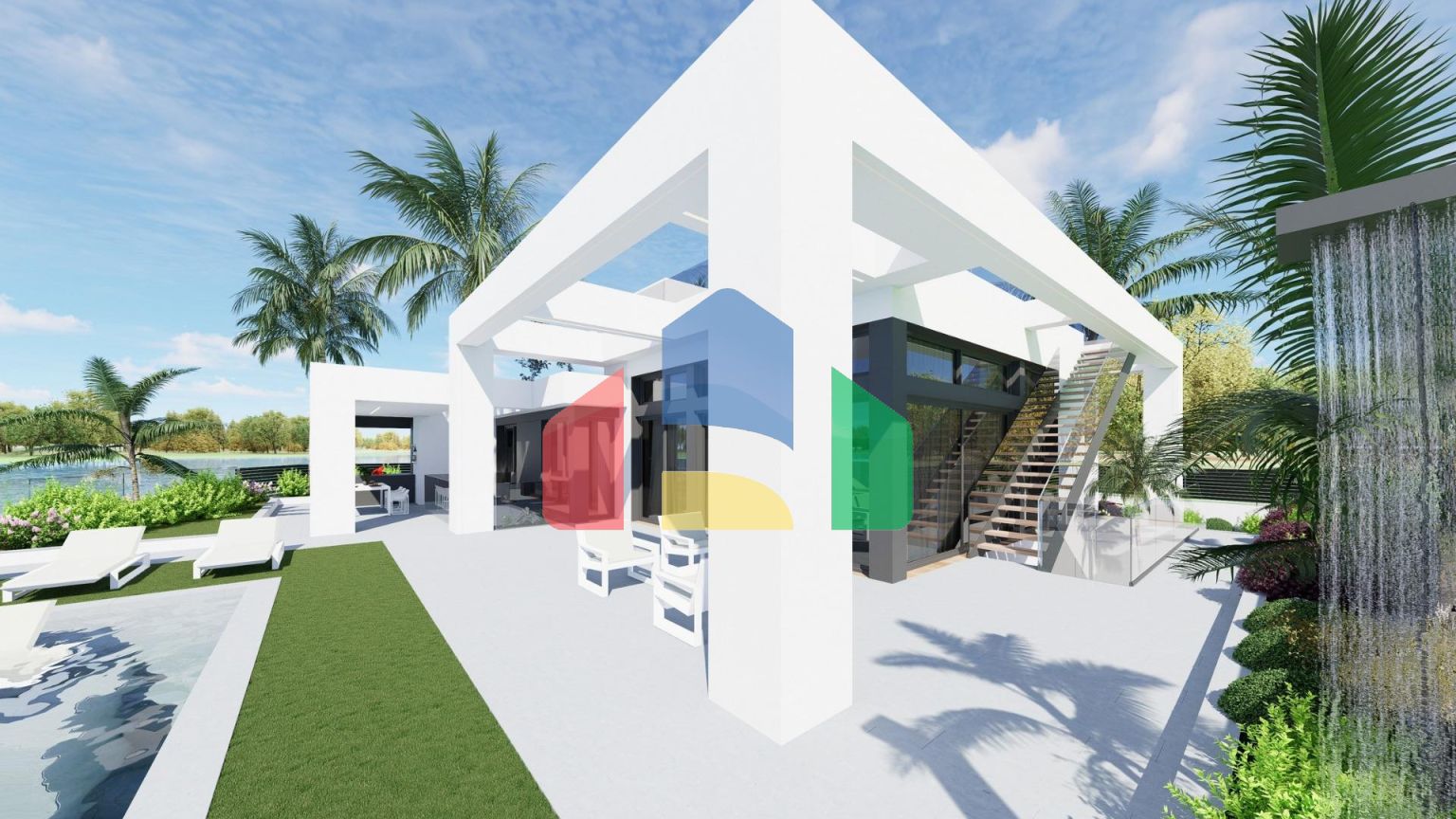 Виллы на берегу озера в курортном комплексе Santa Rosalía Lake Resort, Мурсия