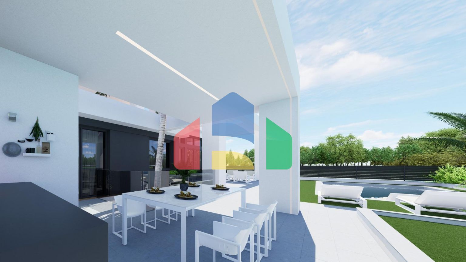 Виллы на берегу озера в курортном комплексе Santa Rosalía Lake Resort, Мурсия