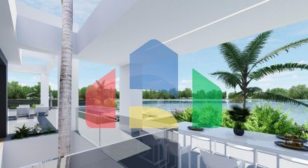 Виллы на берегу озера в курортном комплексе Santa Rosalía Lake Resort, Мурсия Виллы на берегу озера в курортном комплексе Santa Rosalía Lake Resort, Мурсия