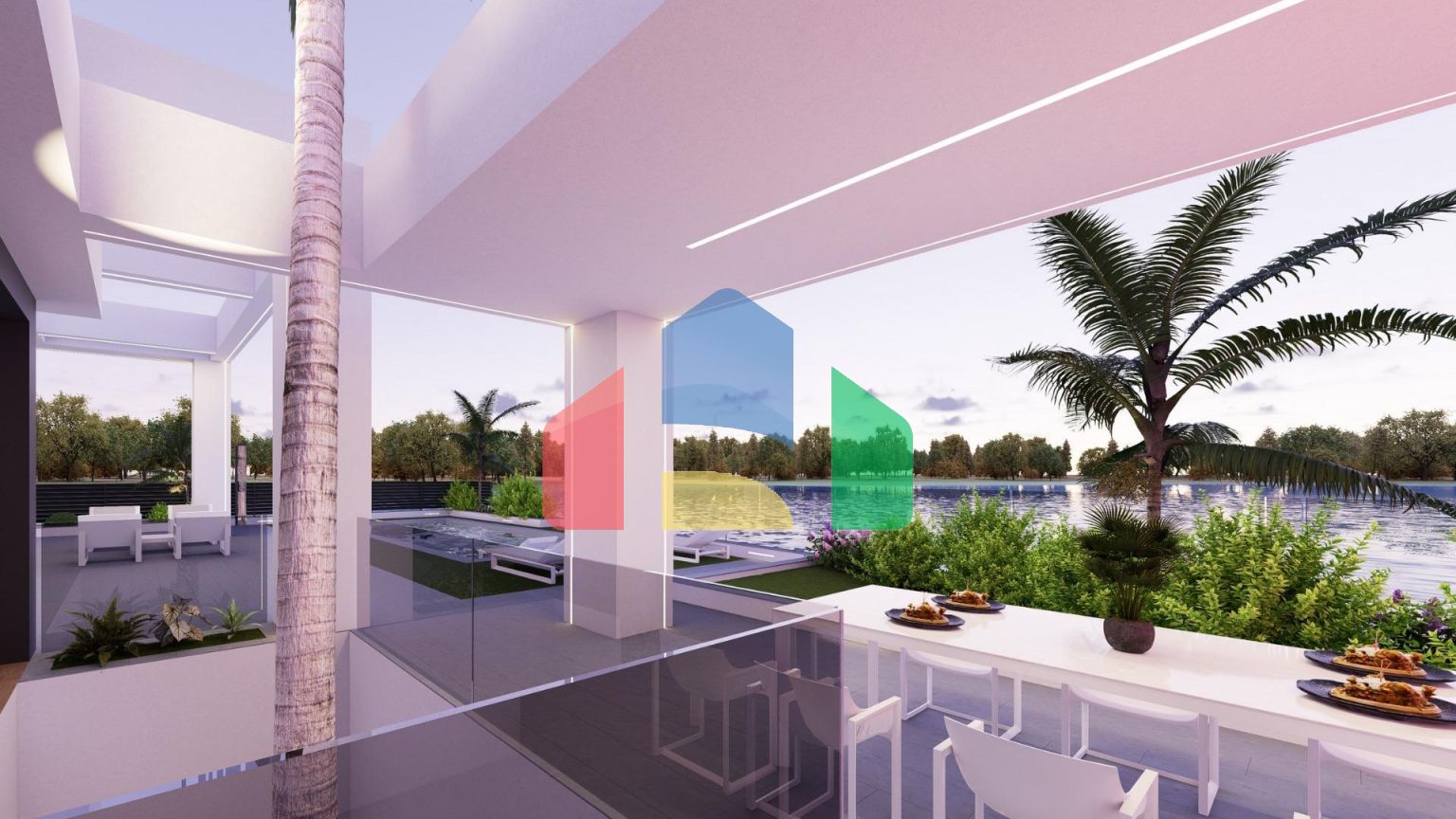 Виллы на берегу озера в курортном комплексе Santa Rosalía Lake Resort, Мурсия