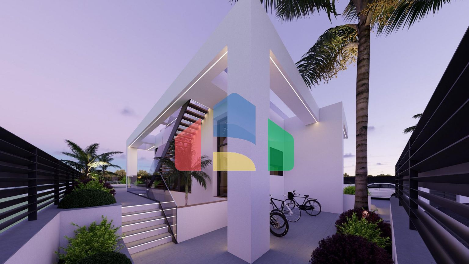 Виллы на берегу озера в курортном комплексе Santa Rosalía Lake Resort, Мурсия