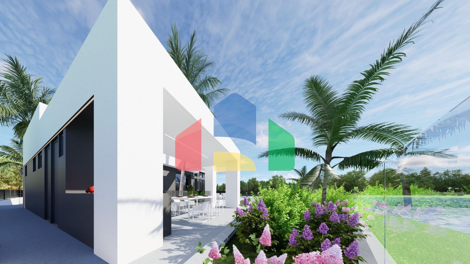 Виллы на берегу озера в курортном комплексе Santa Rosalía Lake Resort, Мурсия