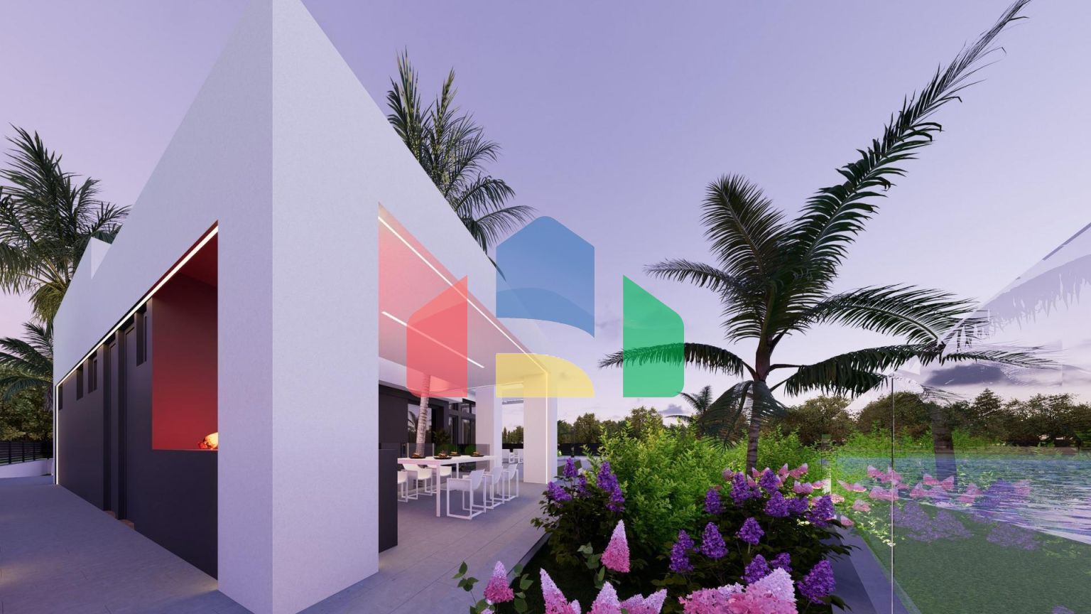 Виллы на берегу озера в курортном комплексе Santa Rosalía Lake Resort, Мурсия