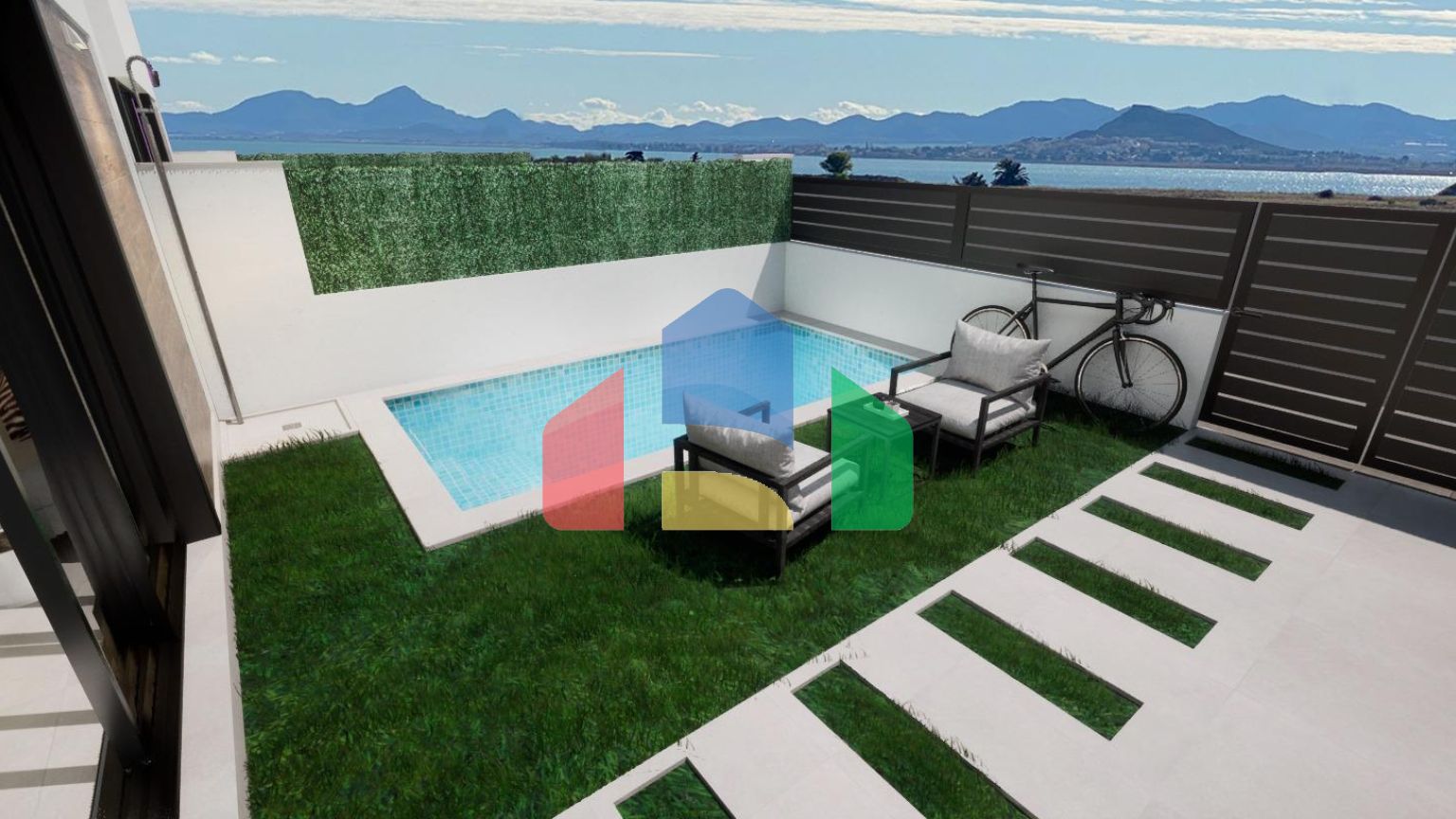 Новые виллы с частным бассейном в Лос-Алькасарес, Коста-Кальида