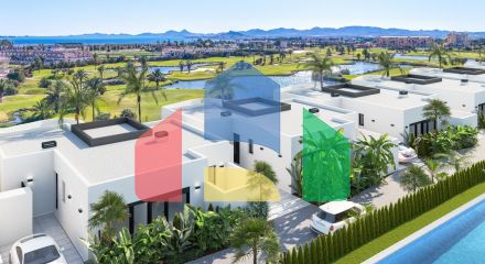 New Build Residential on the Frontline of La Serena Golf in Los Alcázares