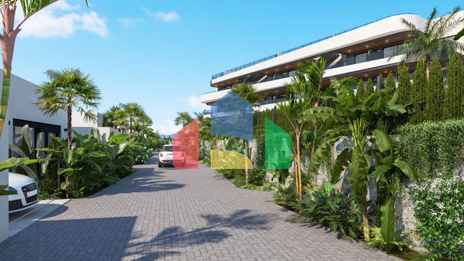 Новый жилой комплекс на первой линии поля для гольфа La Serena в Лос-Алькасарес