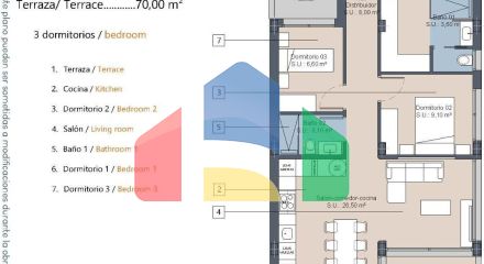 Новый жилой комплекс в Лос-Алькасаресе рядом с гольф-клубом Serena Golf и пляжем Мар Менор