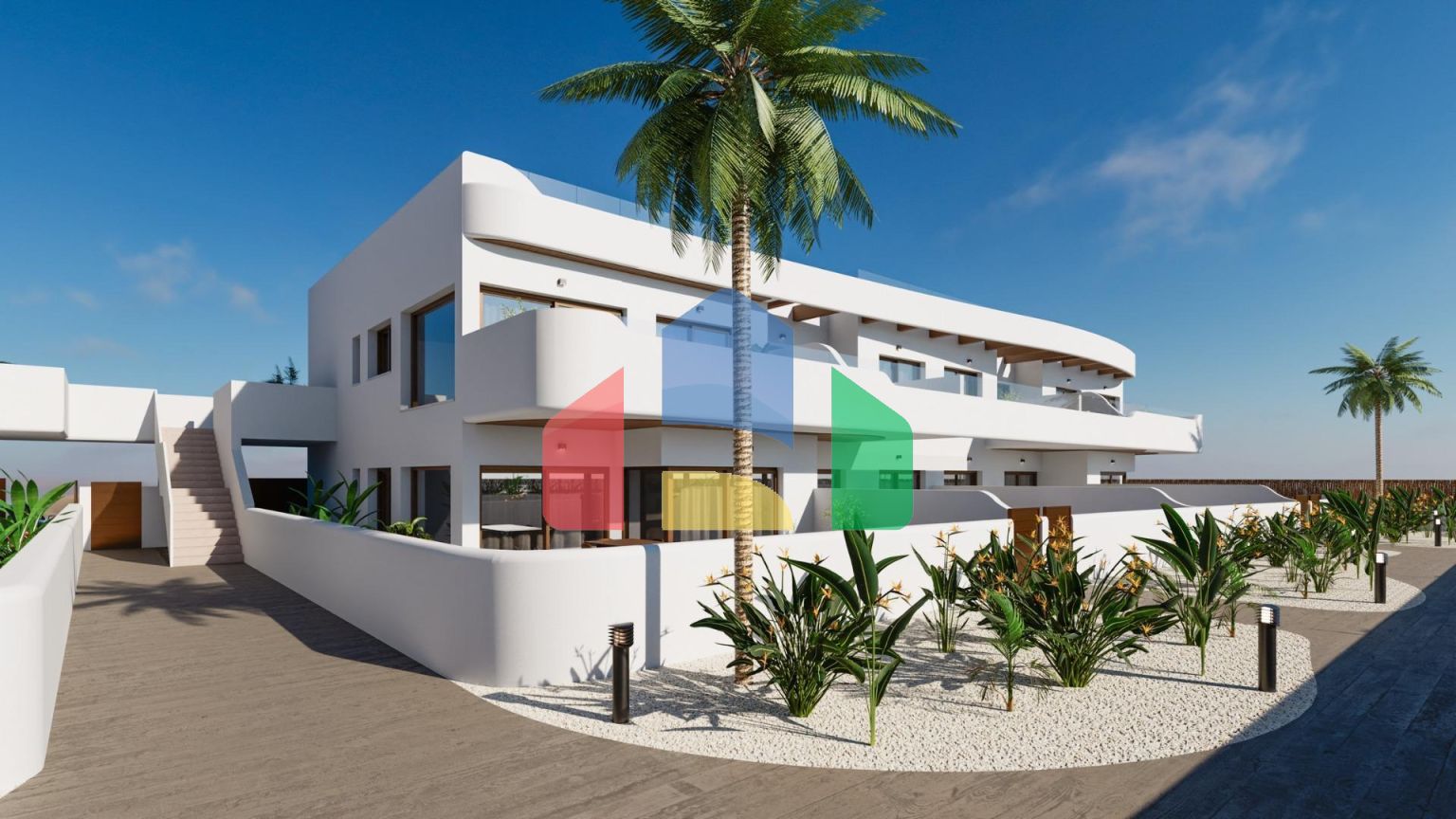 Новый жилой комплекс в Лос-Алькасаресе рядом с гольф-клубом Serena Golf и пляжем Мар Менор