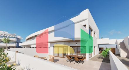 Новый жилой комплекс в Лос-Алькасаресе рядом с гольф-клубом Serena Golf и пляжем Мар Менор