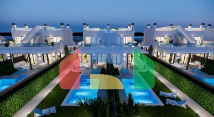 Luxury New Construction Villas on the Waterfront in Los Alcázares