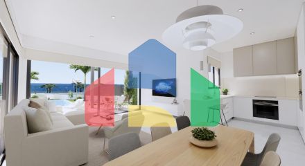 Роскошные новые виллы на набережной в Лос-Алькасаресе Роскошные новые виллы на набережной в Лос-Алькасаресе