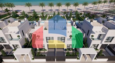 Роскошные новые виллы на набережной в Лос-Алькасаресе Роскошные новые виллы на набережной в Лос-Алькасаресе