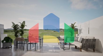 Сдворенные и отдельно стоящие виллы новой постройки в La Serena Golf-Los Alcázares