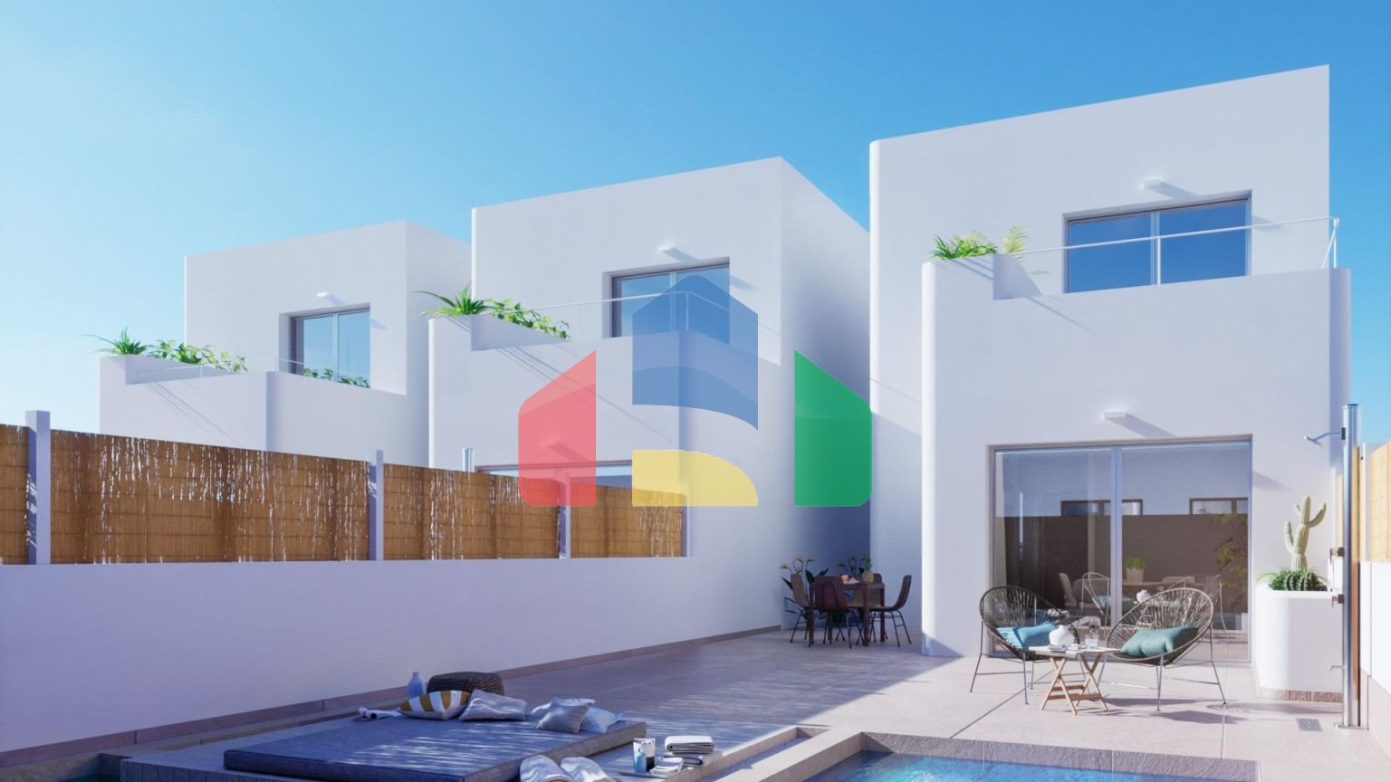 НОВЫЕ ВИЛЛЫ В ИБИЦЕНСКОМ СТИЛЕ В ЛОС-АЛЬКАСАРЕСЕ