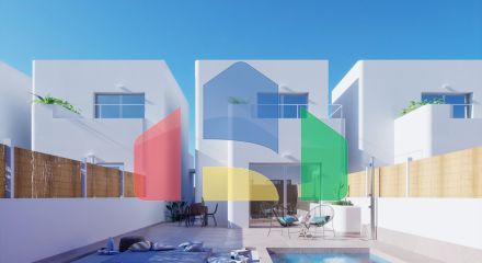 НОВЫЕ ВИЛЛЫ В ИБИЦЕНСКОМ СТИЛЕ В ЛОС-АЛЬКАСАРЕСЕ