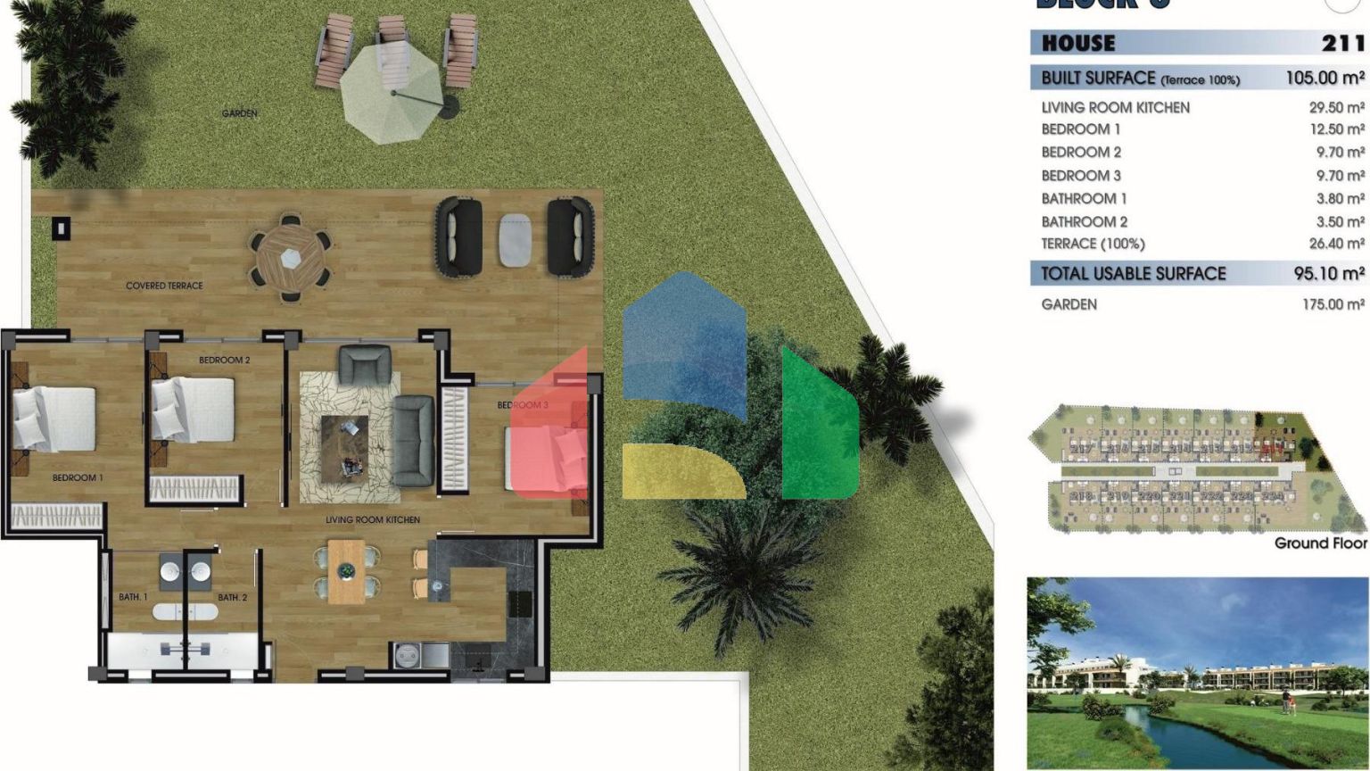 НОВЫЙ ЖИЛОЙ КОМПЛЕКС РЯДОМ С ЛА СЕРЕНА ГОЛЬФ, ЛОС АЛЬКАСАРЕС