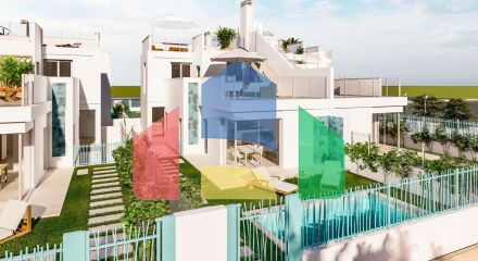 New Build Villas Near La Serena Golf and the Beach in Los Alcázares