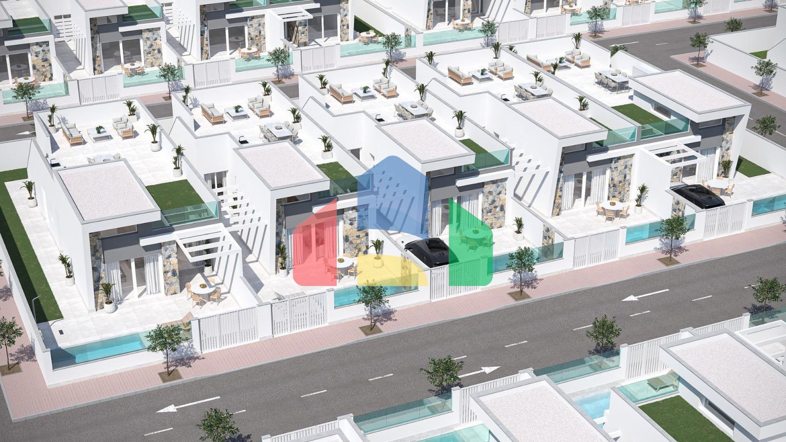 Современные виллы в Лос Алькасарес