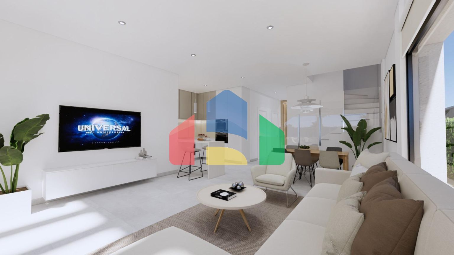 Роскошные новые виллы на набережной в Лос-Алькасаресе