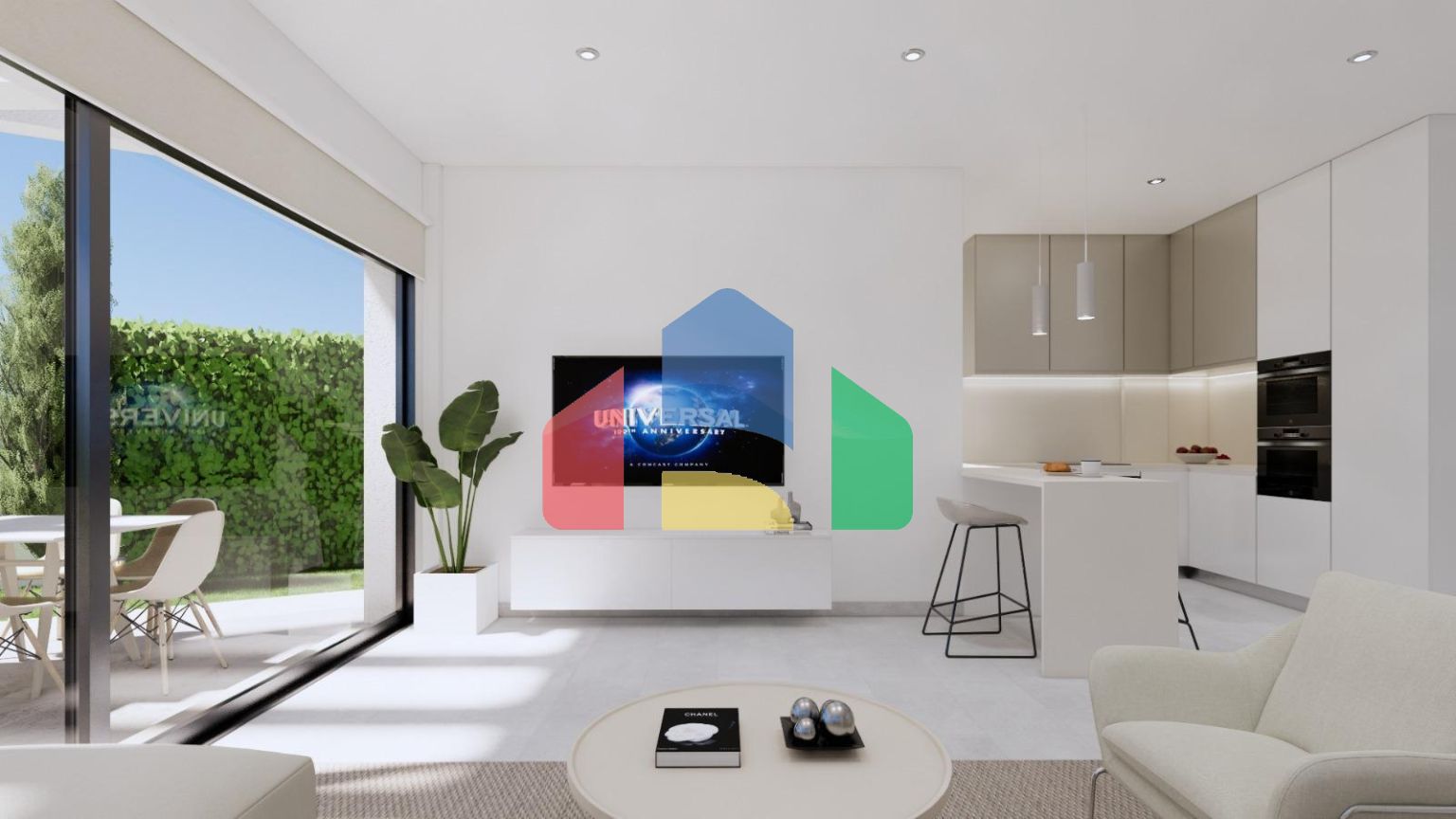 Роскошные новые виллы на набережной в Лос-Алькасаресе