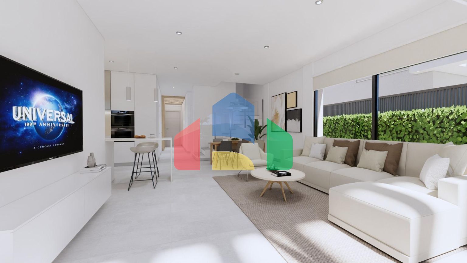 Роскошные новые виллы на набережной в Лос-Алькасаресе