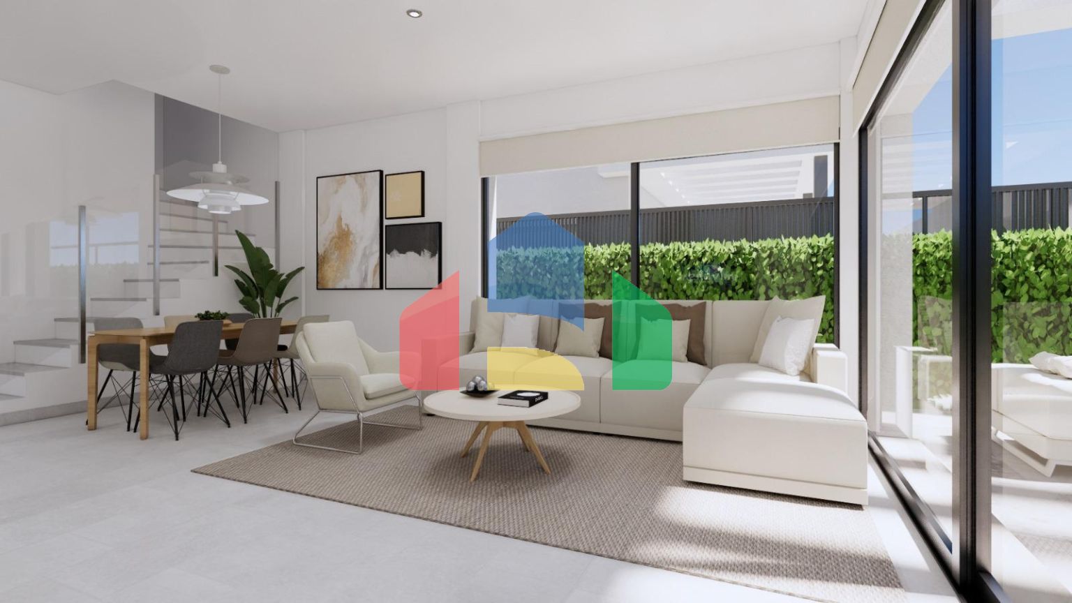 Роскошные новые виллы на набережной в Лос-Алькасаресе