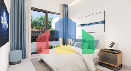 Роскошные новые виллы на набережной в Лос-Алькасаресе