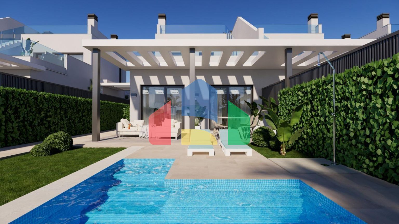 Роскошные новые виллы на набережной в Лос-Алькасаресе