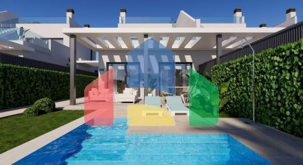 Роскошные новые виллы на набережной в Лос-Алькасаресе Роскошные новые виллы на набережной в Лос-Алькасаресе