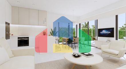 Роскошные новые виллы на набережной в Лос-Алькасаресе Роскошные новые виллы на набережной в Лос-Алькасаресе