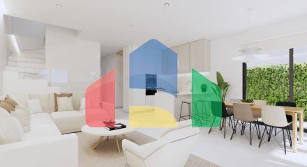 Роскошные новые виллы на набережной в Лос-Алькасаресе Роскошные новые виллы на набережной в Лос-Алькасаресе