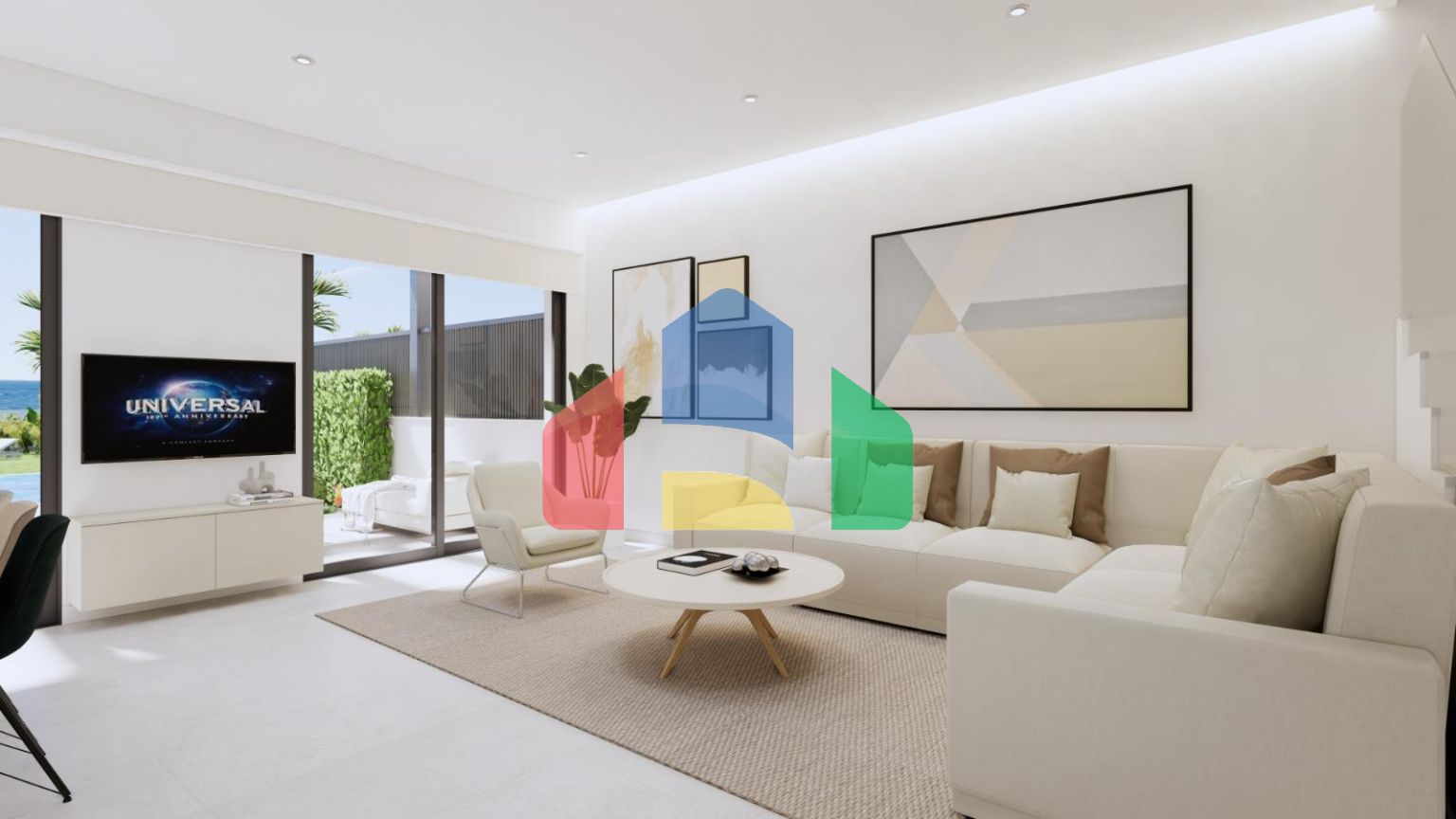 Роскошные новые виллы на набережной в Лос-Алькасаресе