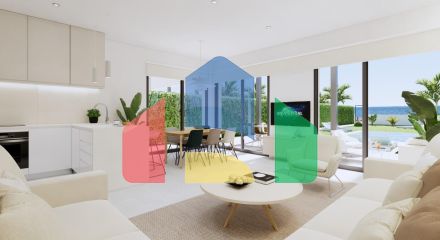 Роскошные новые виллы на набережной в Лос-Алькасаресе Роскошные новые виллы на набережной в Лос-Алькасаресе